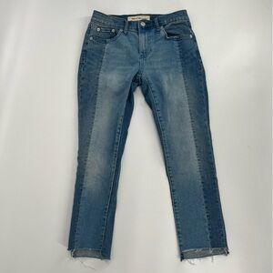 GAP Best Girlfriend Two Panel Raw Hem Jeans Size 24 Petite Women’s